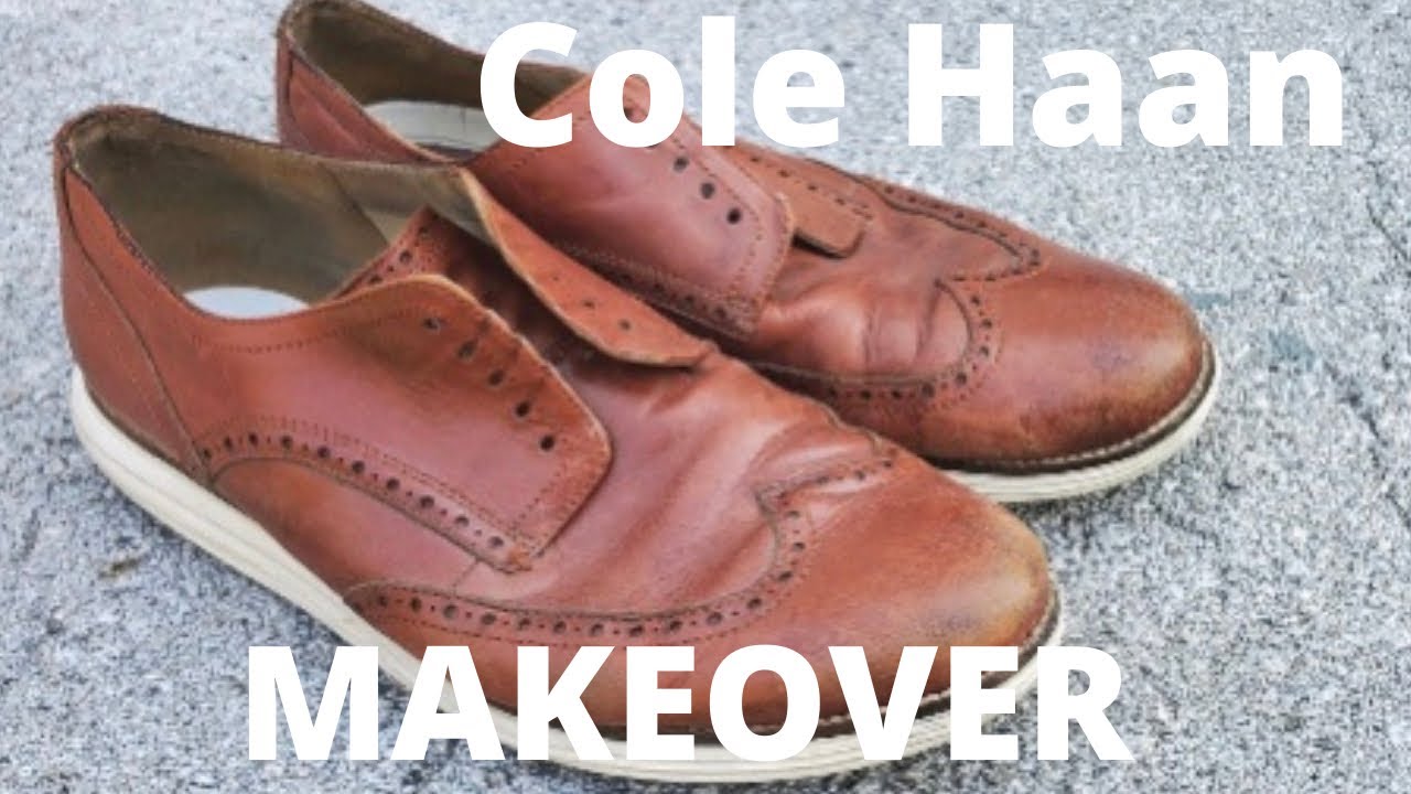 COLE HAAN Dress Sneaker Makeover | A NEW LOOK for these Shoes