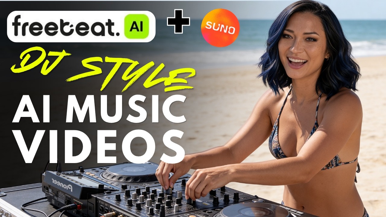 How to Create a DJ Style AI Music Video With a Consistent Character Using Freebeat ai