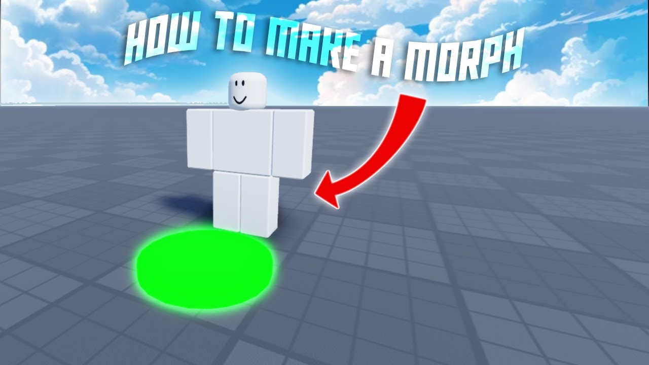 How to make a morph pad + rig accessories In roblox studio