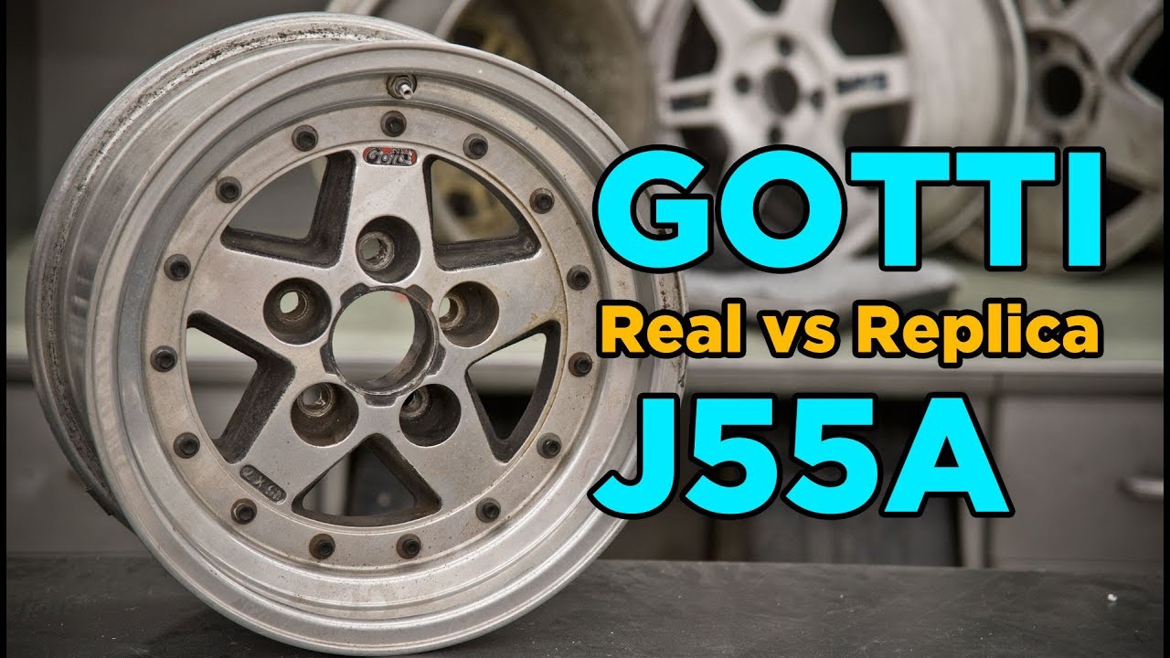 Gotti J55a Wheel Review - Replica vs. Real Comparison
