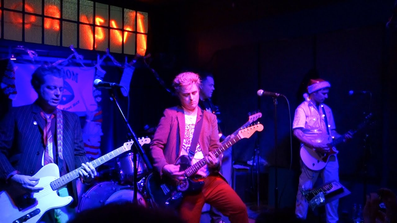 The Coverups (Green Day) - Father Christmas (The Kinks cover) – Secret Show, Live in Albany