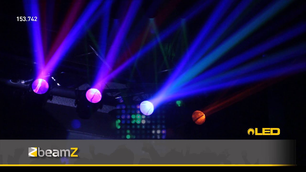 BeamZ Moon Flower 60 RGBAW LEDs 153.742
