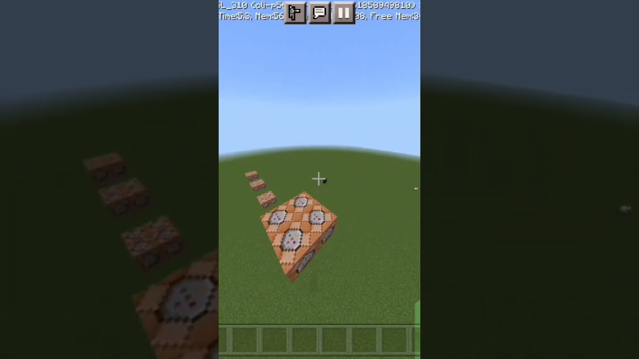 doing minecraft parkour on command block