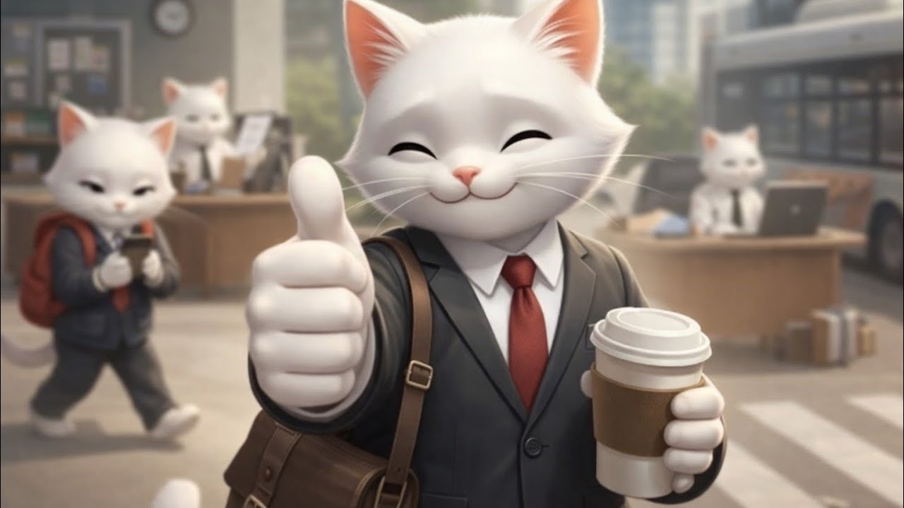 “A Day in the Busy Life of a Cat 🐾”