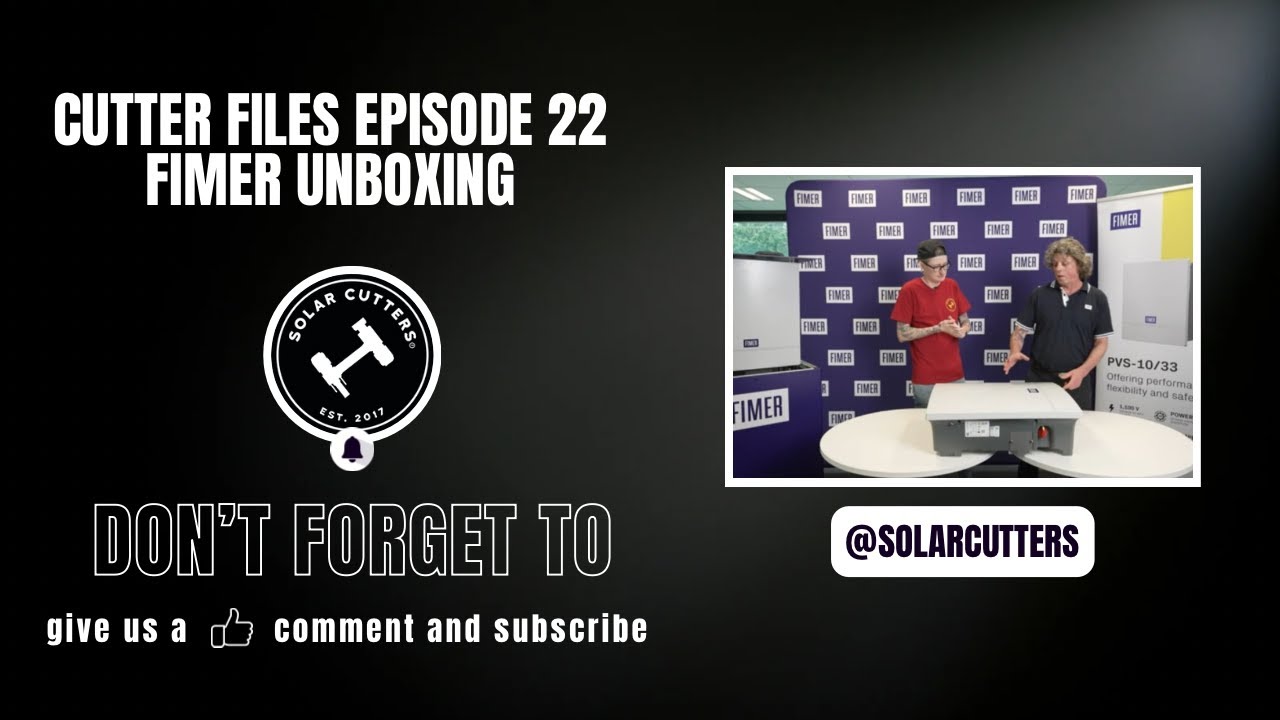 Cutter Files Episode 22 (Fimer PVS-10/33 Unboxing)