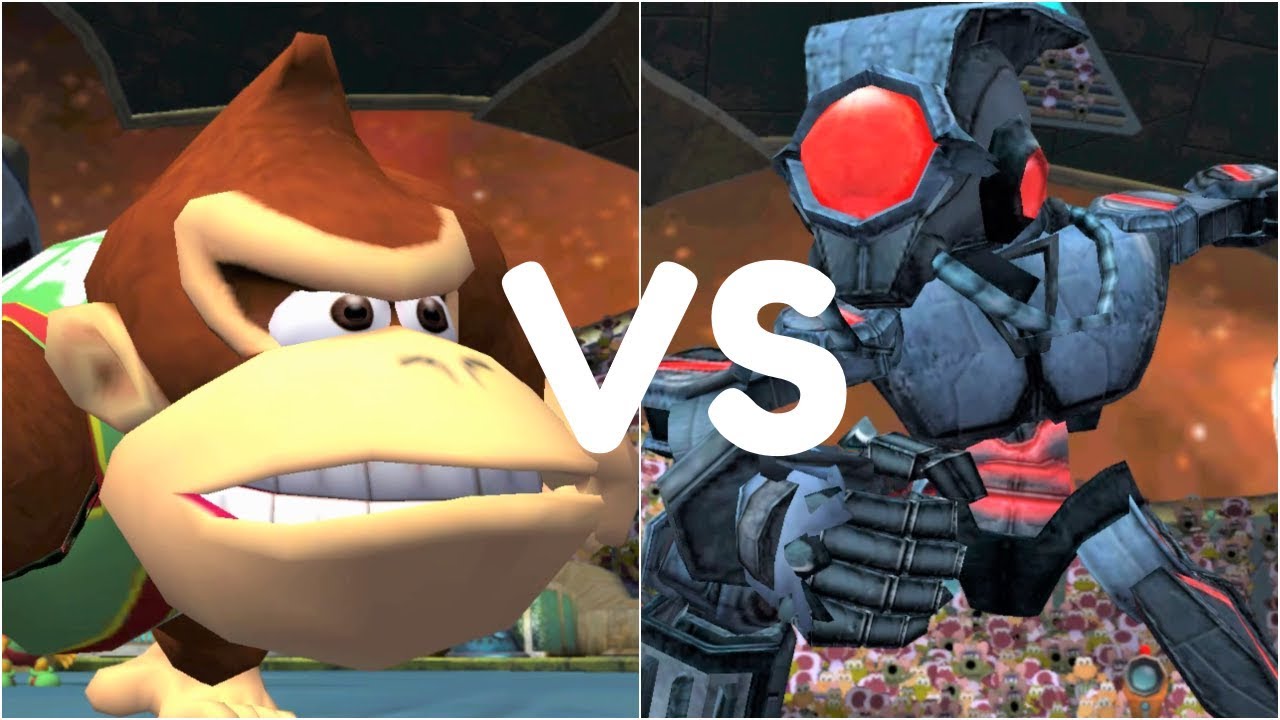 Super Mario Strikers - DK vs Super Team - GameCube Gameplay (720p60fps)