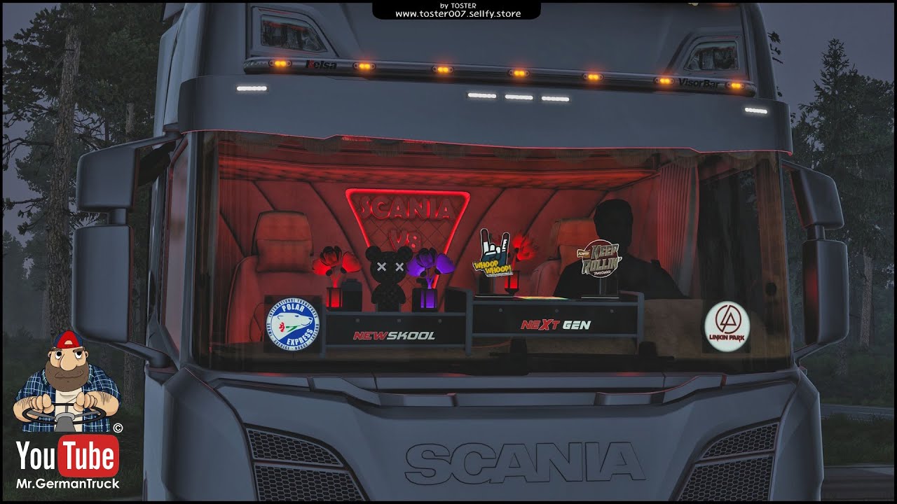 [ETS2 v1.53] Interior Accessories Toys Mega Mod Pack & Interior Lightboxes *Hot or Schrott*