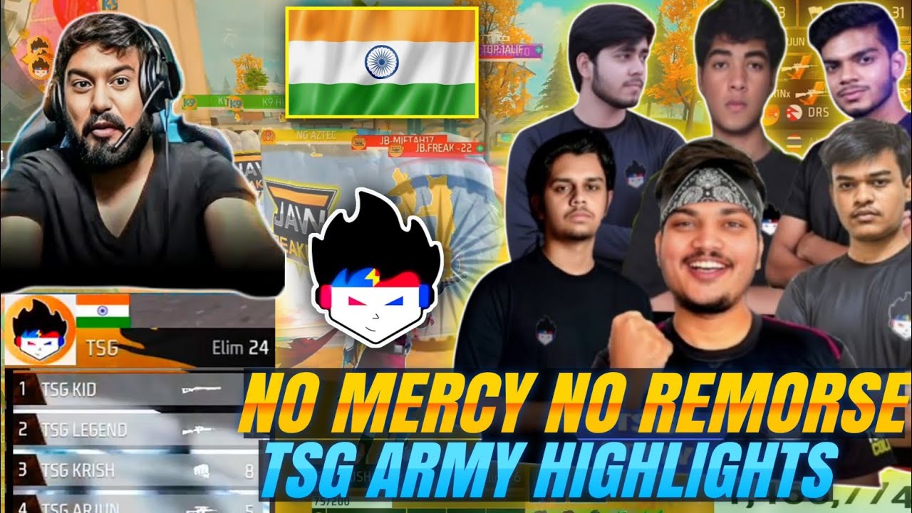 NO MERCY NO REMORSE GAME BY TSG ARMY || RIVISION CHAPTER 4 SEMI FINAL || @tsgarmy1921 @TSGLEGEND 