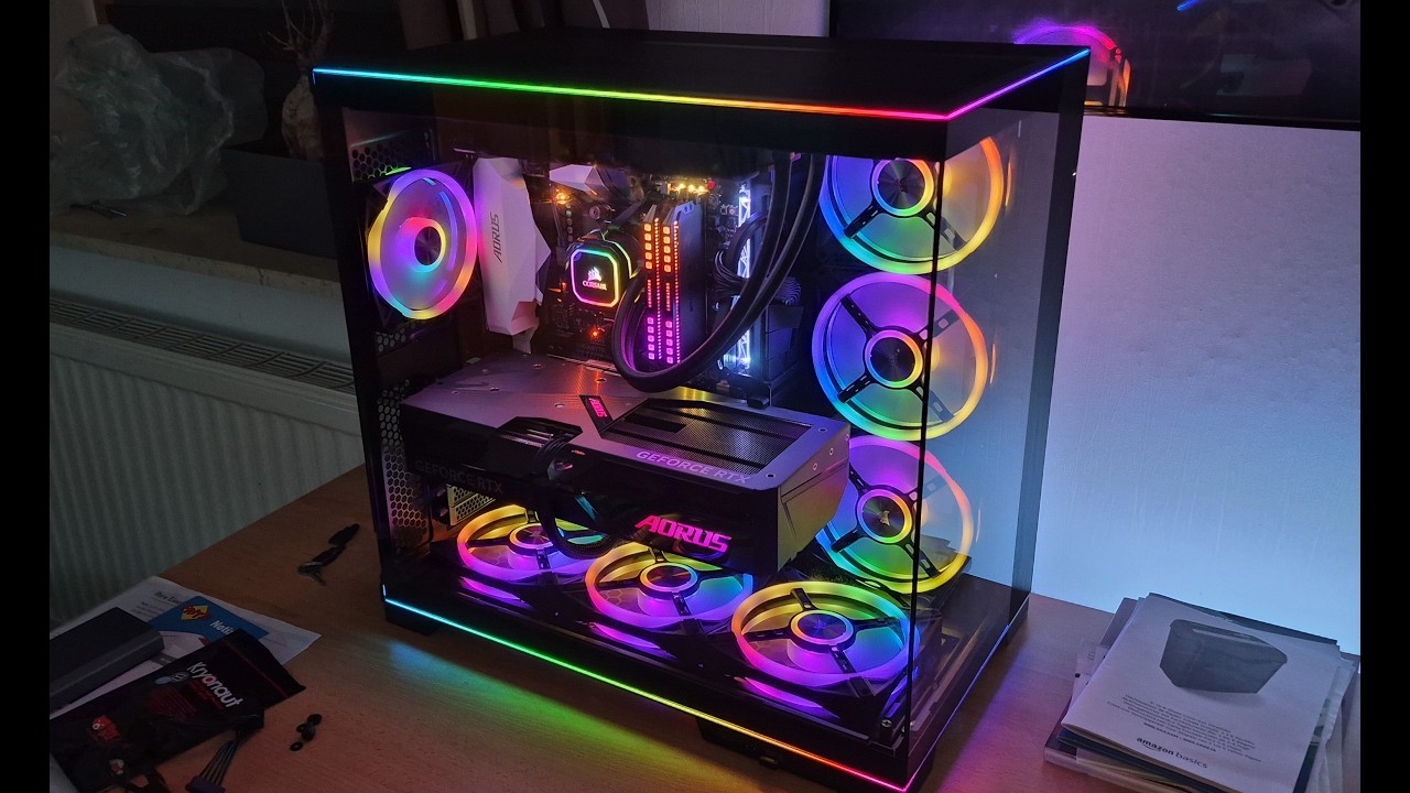 PC Umbau in das Lian Li O11D EVO RGB, schwarz