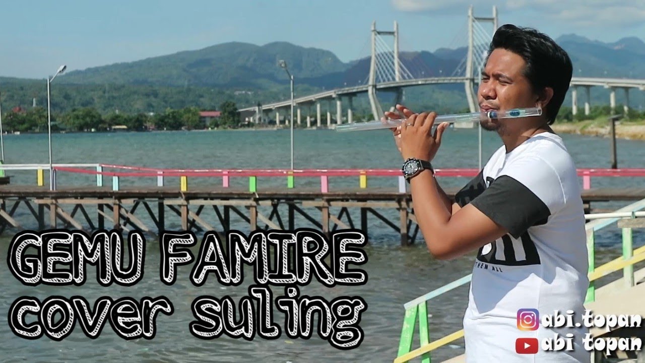 MAUMERE GEMU FAMIRE (cover lagu versi suling paralon)