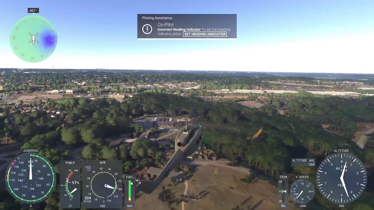 Microsoft Flight Sim PS5 Live - Washington DC Helicopter Flight
