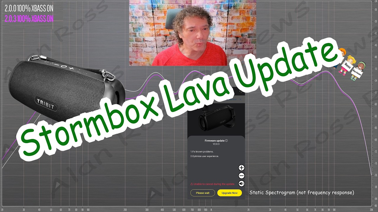Результат обновления прошивки Tribit Stormbox Lava до версии 2.0.3!