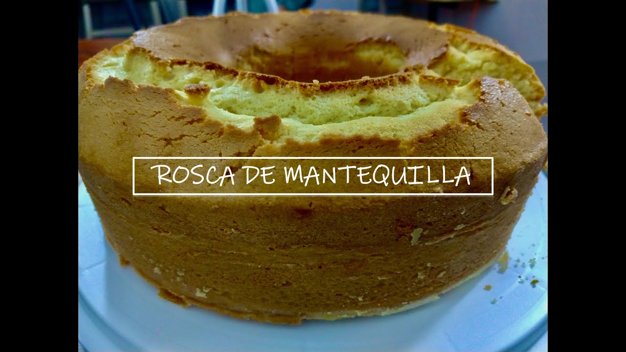 Rosca de mantequilla, Súper Fácil y Deliciosa.