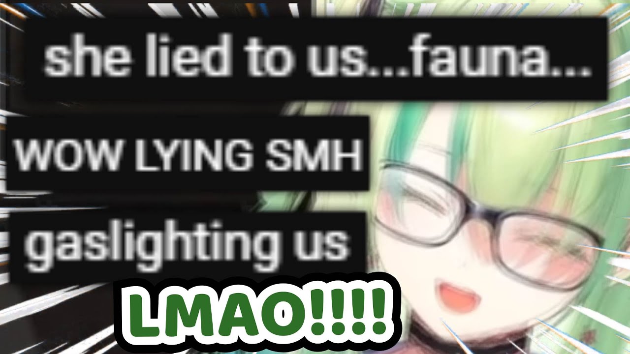 Chat Couldn't Believe Fauna ACTUALLY Tried To Gaslight Them Like This...