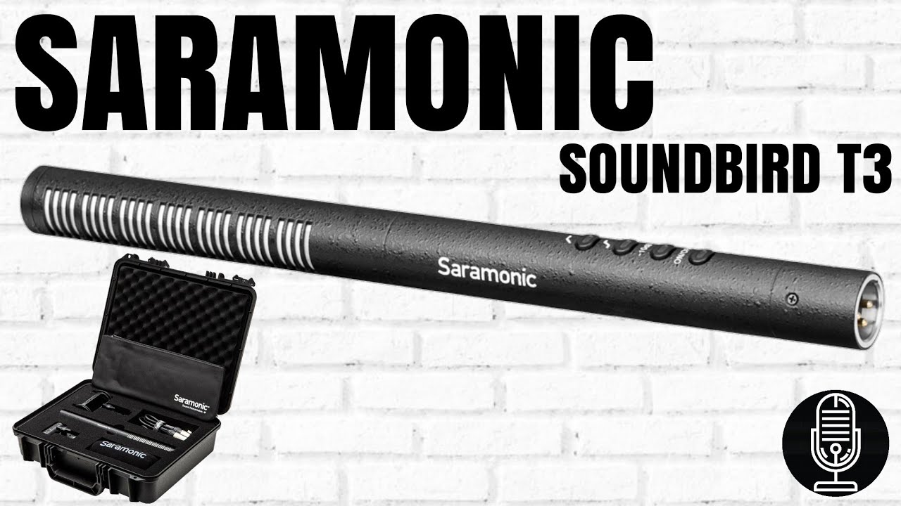 Saramonic SoundBird T3 - Shotgun Microphone - Rechargeable Swiss Army Mic - Test / Review