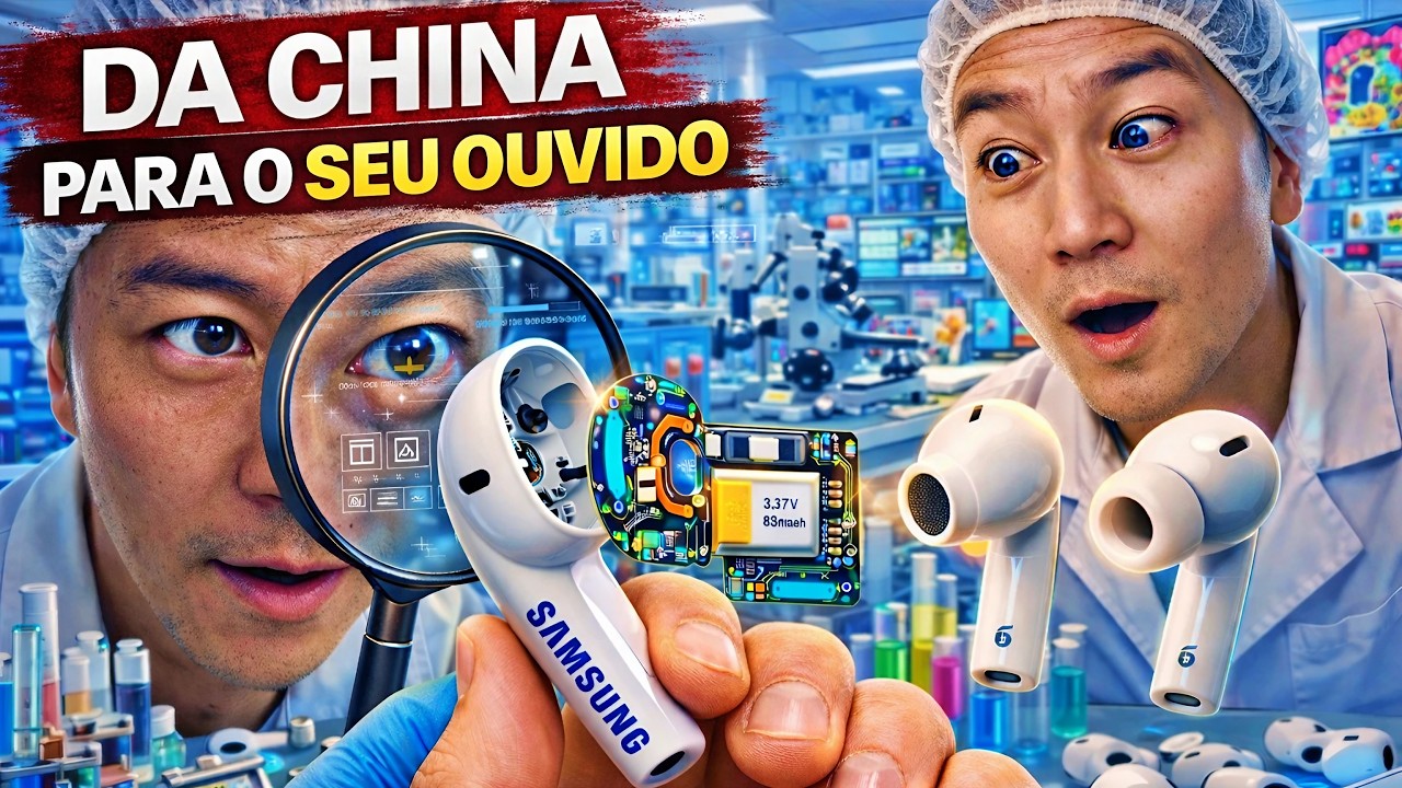 COMO É FEITOS OS FONES BLUETOOTH DIRETO DA CHINA