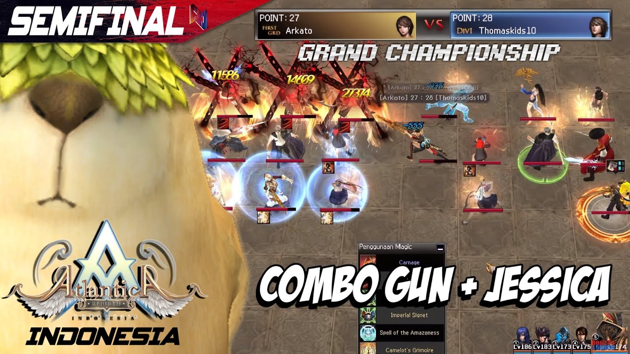GRAND CHAMPIONSHIP [SUBUH] Arkato VS Thomaskids10 23/4/2023 - Atlantica Rebirth Indonesia