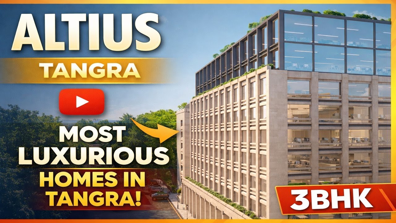 Inside Kolkata’s MOST LUXURIOUS 3BHK 🏙️ | Altius Tangra | 2453 Sqft | #viral  #kolkatarealestate