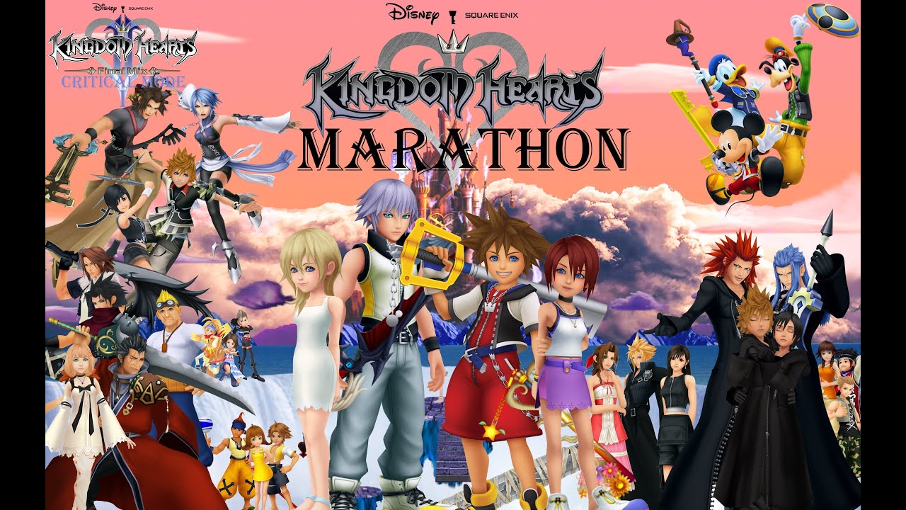KINGDOM HEARTS MARATHON || Jonny Plays Kingdom Hearts II Final Mix(Critical Mode)1