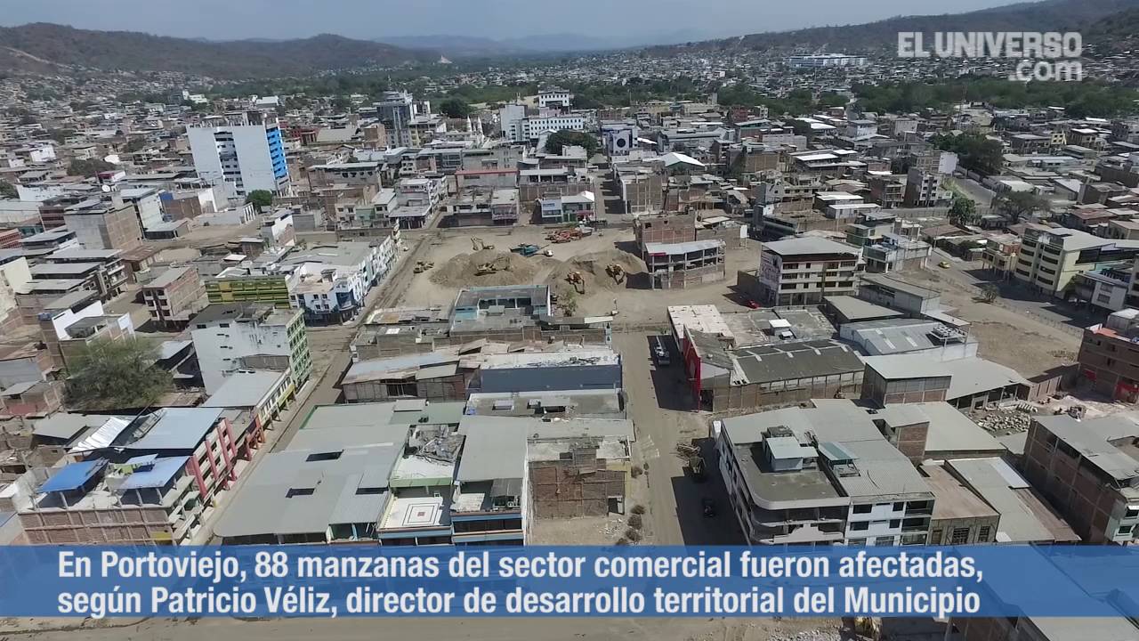 Portoviejo, seis meses después del terremoto del 16 de abril de 2016 en Ecuador