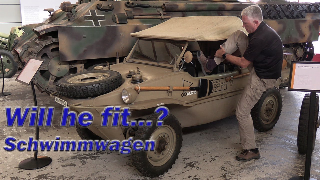 Поместится ли Chieftain в... Schwimmwagen?