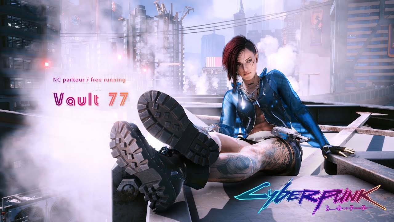 Cyberpunk 2077 - NC Parkour / Free Running (pre patch 1.3)