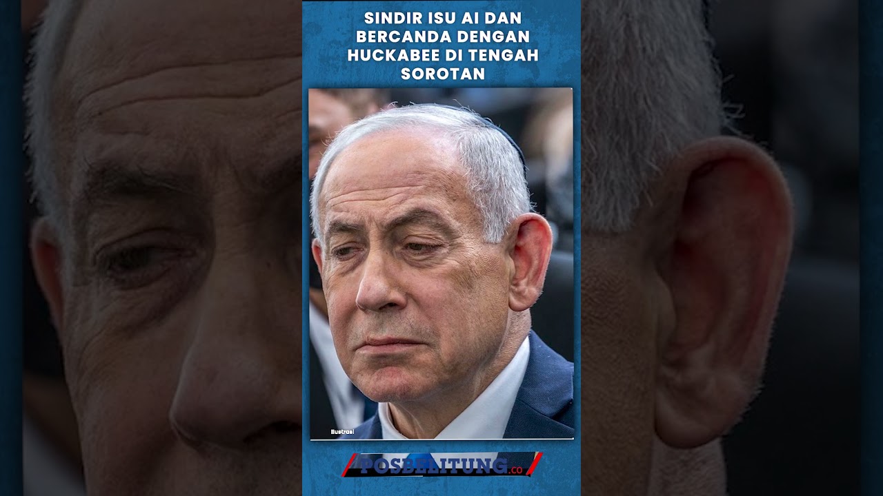 Netanyahu Pastikan Diri Hidup Lewat Video, Sindir Isu AI dan Bercanda dengan Huckabee