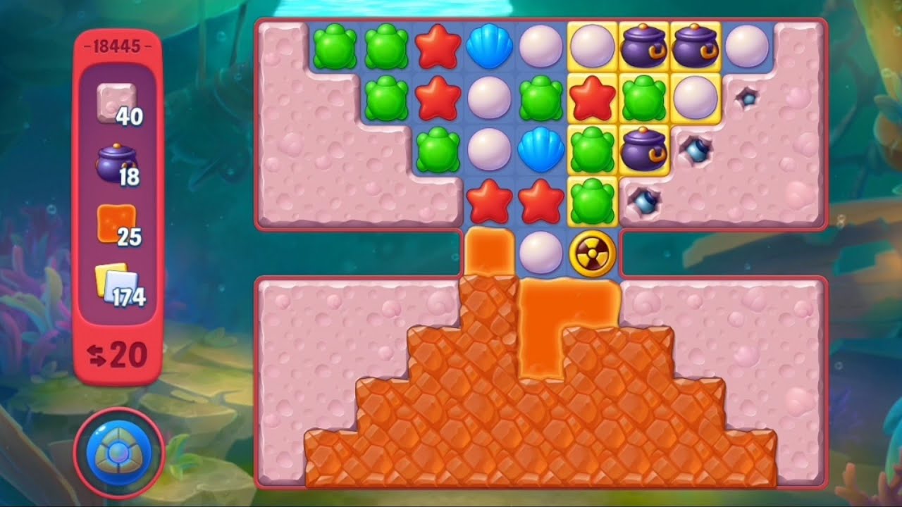 Fishdom 18445 Hard Level - NO 💣🧨💥