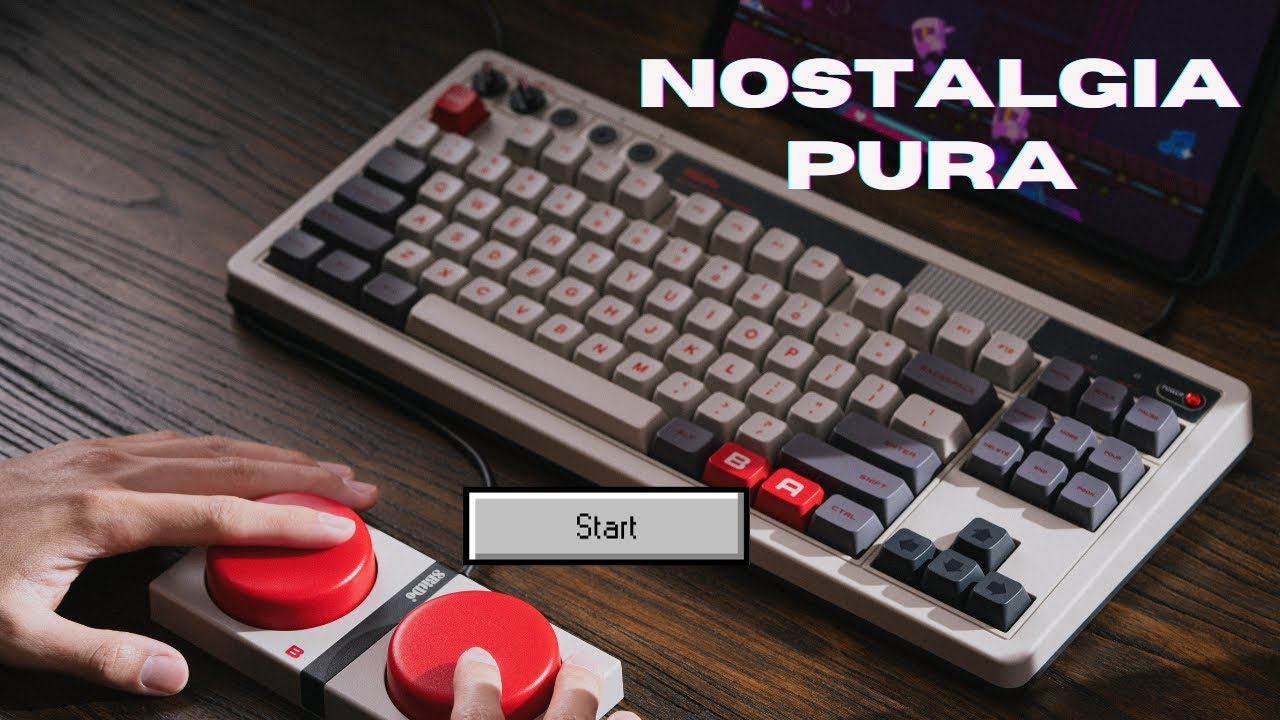 O teclado inspirado no NES! - Review do 8BitDo Retro Keyboard