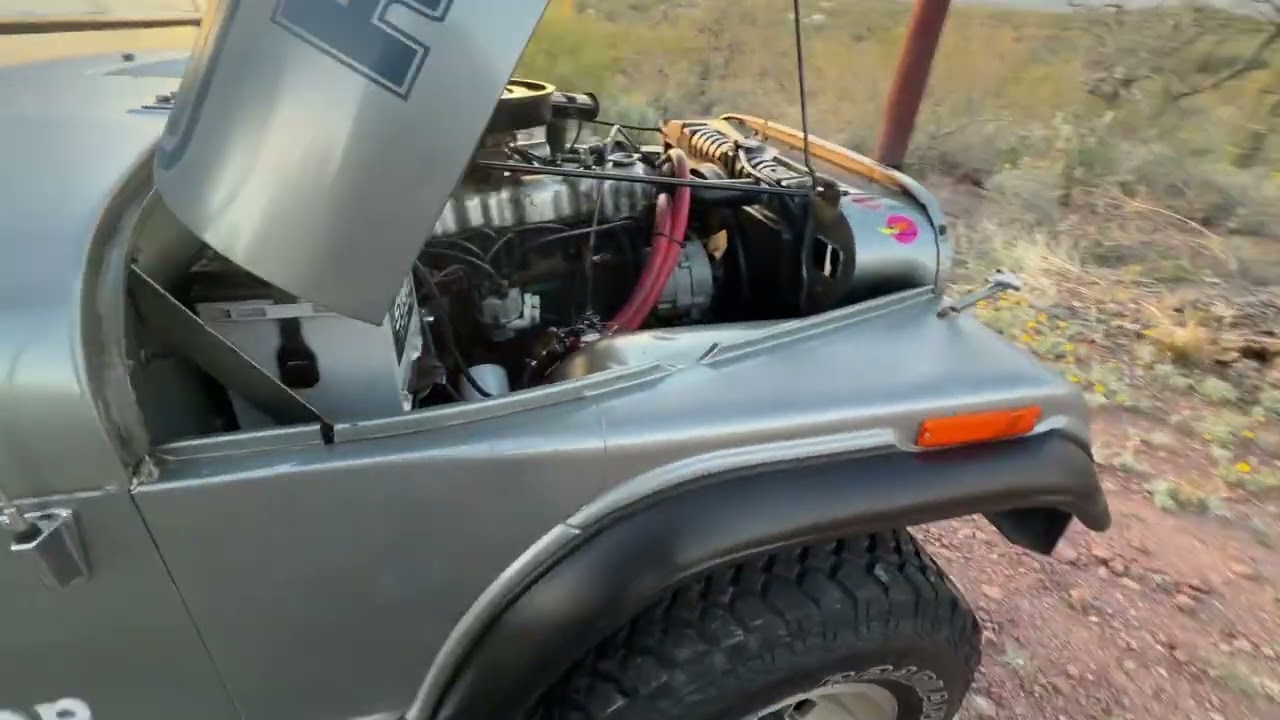 1977 Jeep CJ5 Renegade - Exterior overview, driving video, interior overview