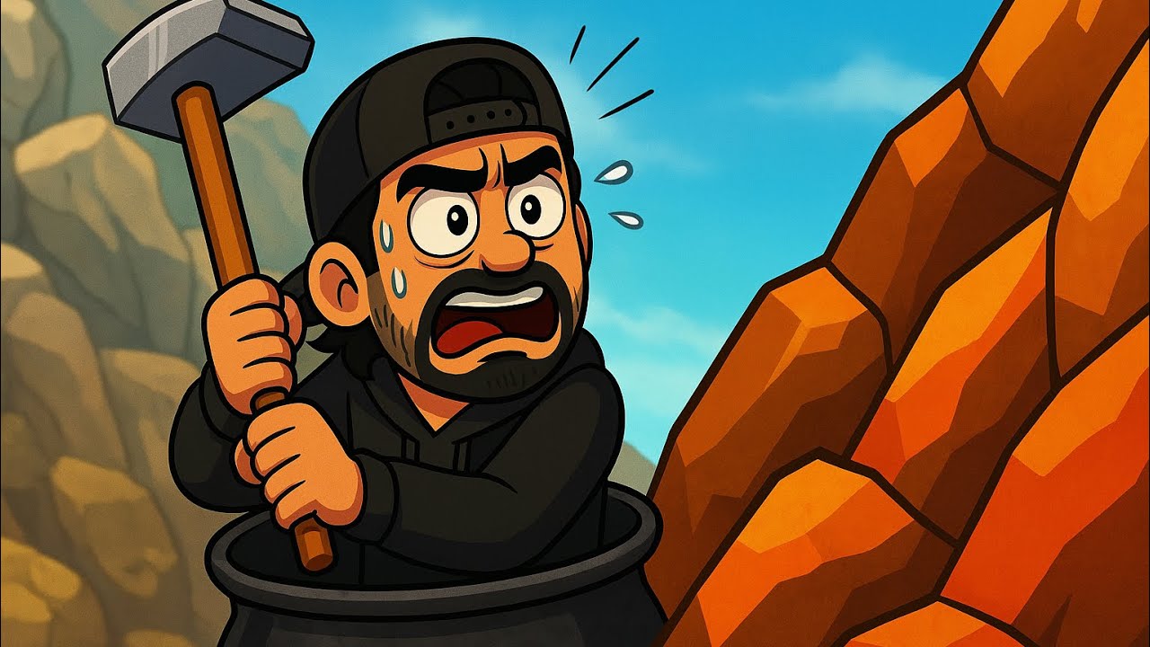 ESTE JUEGO ME HIZO ROMPER EL CONTROL! [GETTING OVER IT]