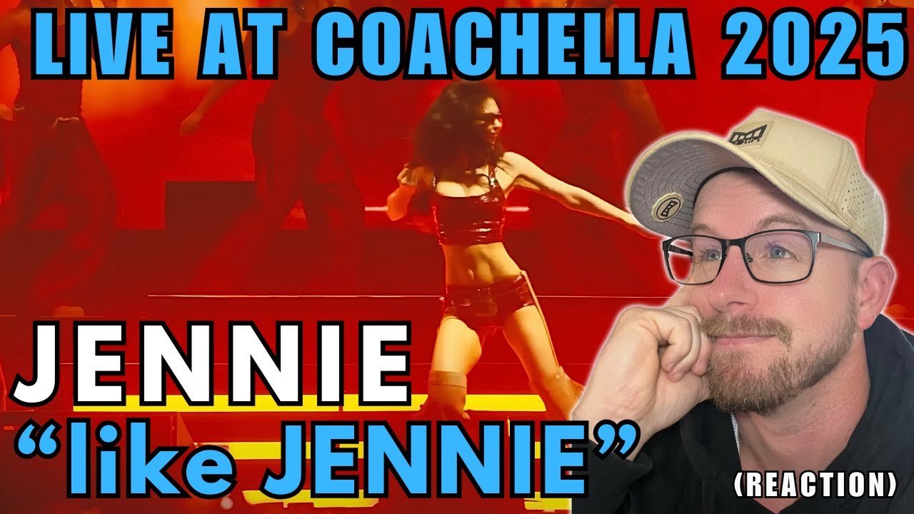 DAMN JENNIE!! 🔥 | JENNIE - like JENNIE 2025 Coachella Performace | REACTION