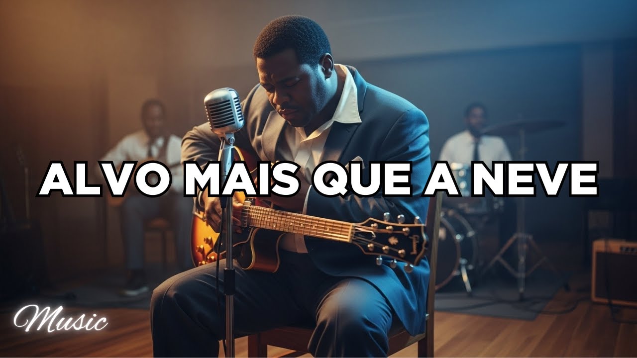 Alvo Mais Que a Neve | Hino Antigo em Blues | Café, Bíblia & Blues