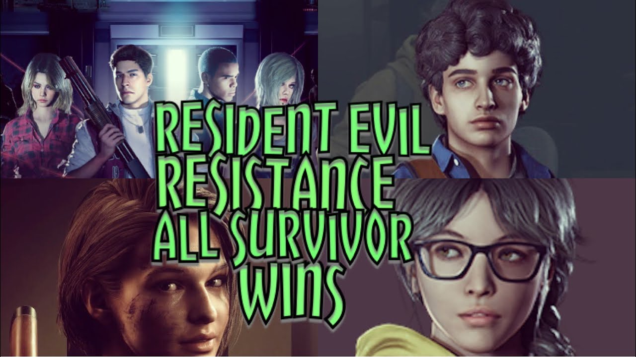 Resident Evil Resistance - All Survivor Wins #1