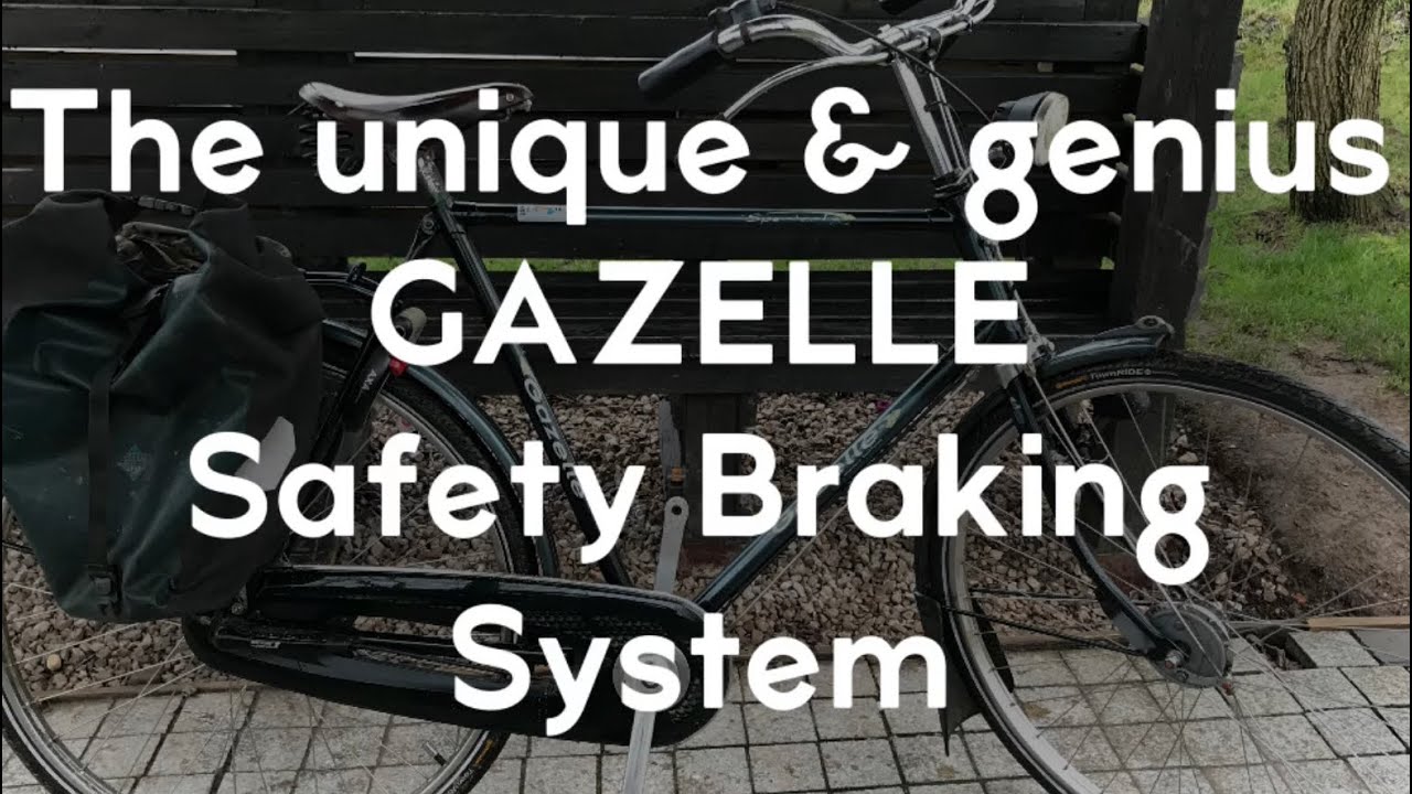 Gazelle Genius! The safest brakes for city riding - explained and skid-tested (spoiler - they don’t)
