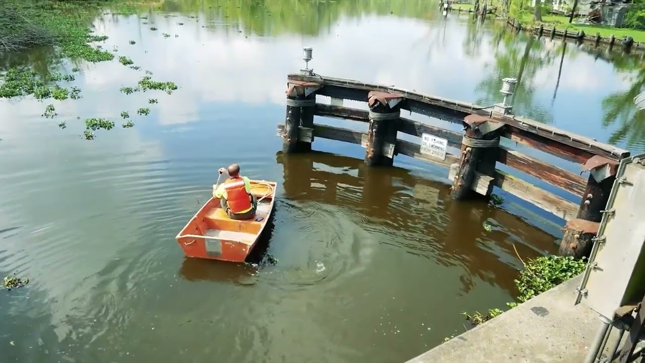 Kraemer Bridge Inspection in Lafourche Parish