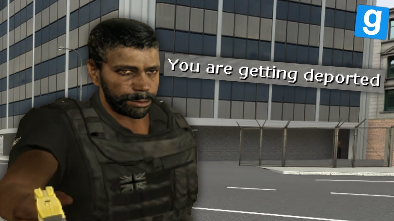 Я стал нелегальным иммигрантом в Gmod. Британская полиция. РП.