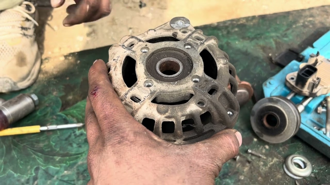 Santro Alternater #bearing replace Rihan Car Ac