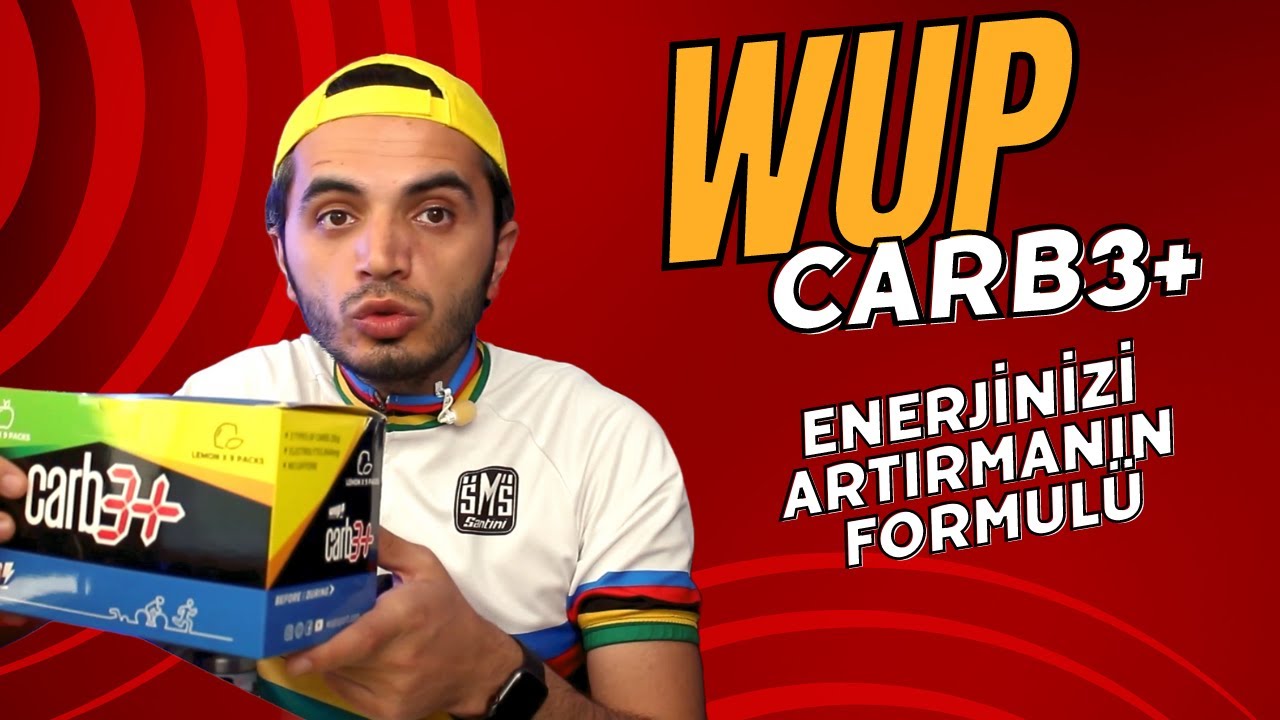 Enerjinizi Artırmanın Formul&uuml; | WUP Carb3+ | 3 Farklı Karbonhidrat