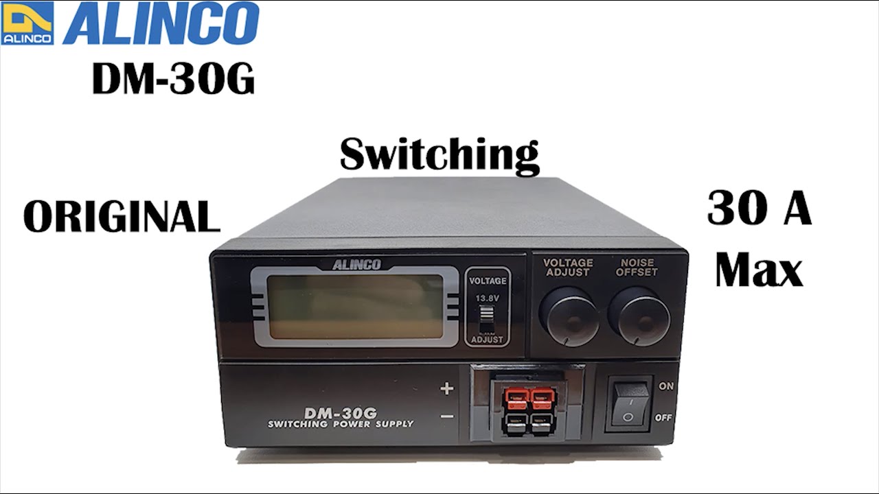 Unboxing Power Supply Alinco DM-30G Switching 30 Ampere Japan | JDD Corner