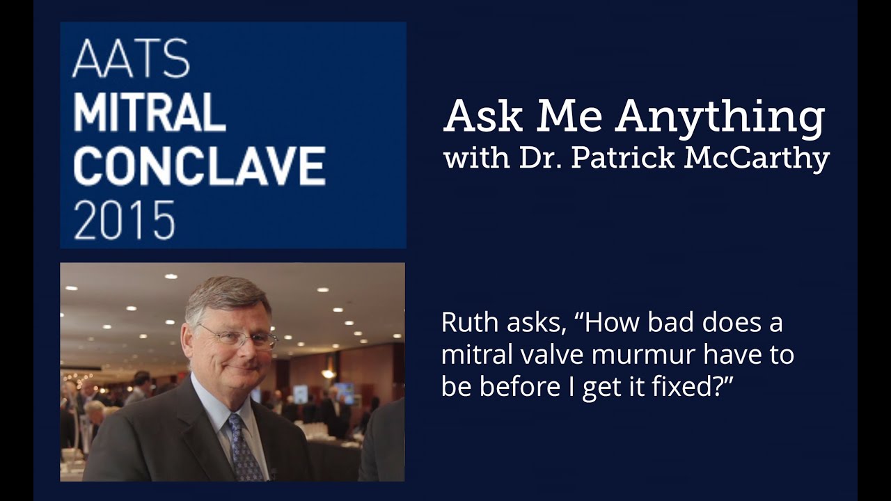 Heart Murmurs: When To Get Them Fixed with Dr. Patrick McCarthy