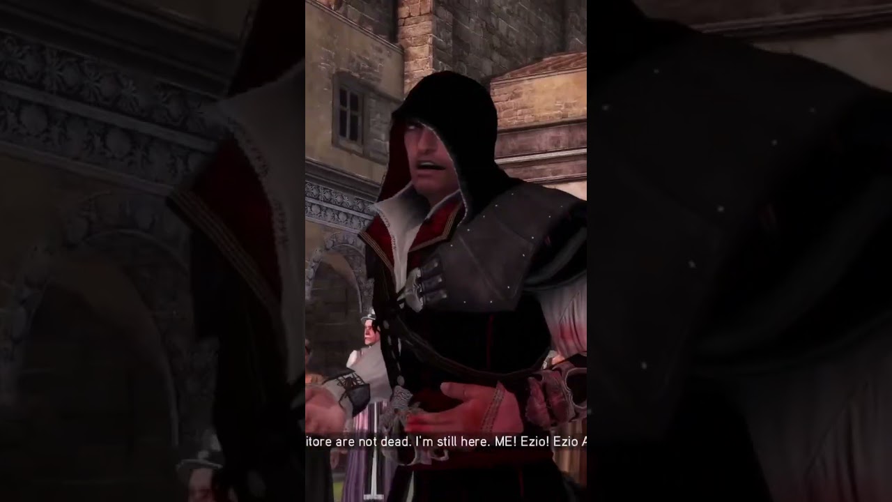 The Auditore are not dead. I'm still here. ME! Ezio! Ezio auditore! #assassinscreed #AC2 #Ezio