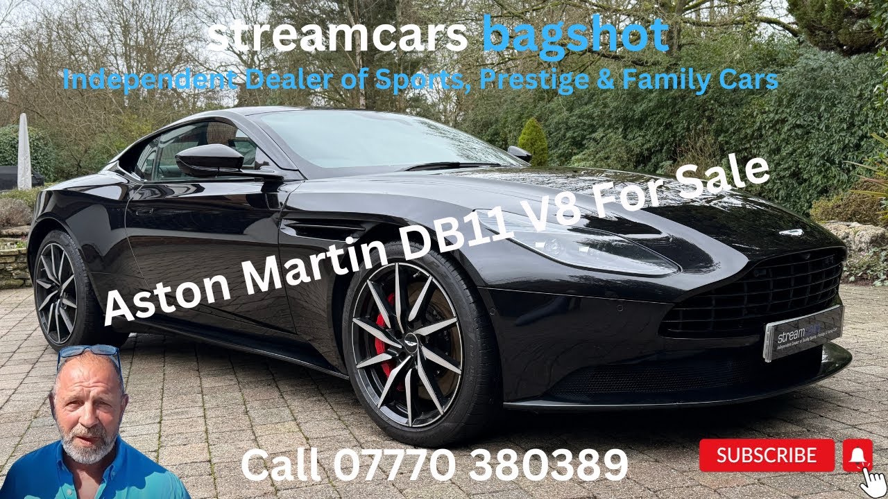 Aston Martin DB11 V8 for sale at Stream Cars Bagshot  