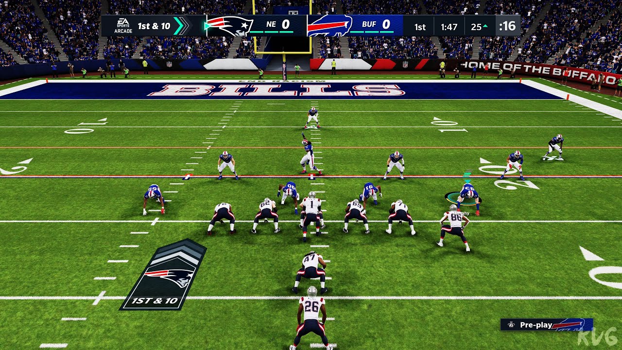 Madden NFL 21 - New England Patriots vs Buffalo Bills - Gameplay (PS5 UHD) [4K60FPS]