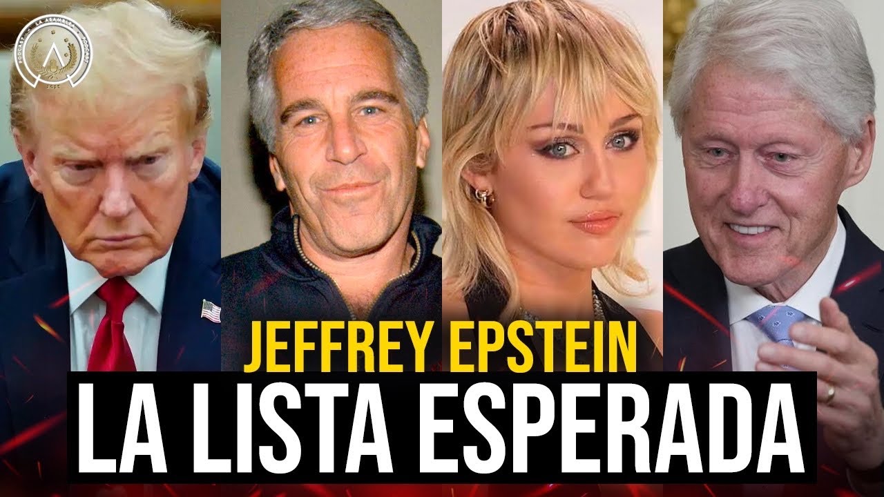 JEFFREY  EPSTEIN: LA LISTA DE ASOCIADOS DEL CORRUPTO MAS LETAL