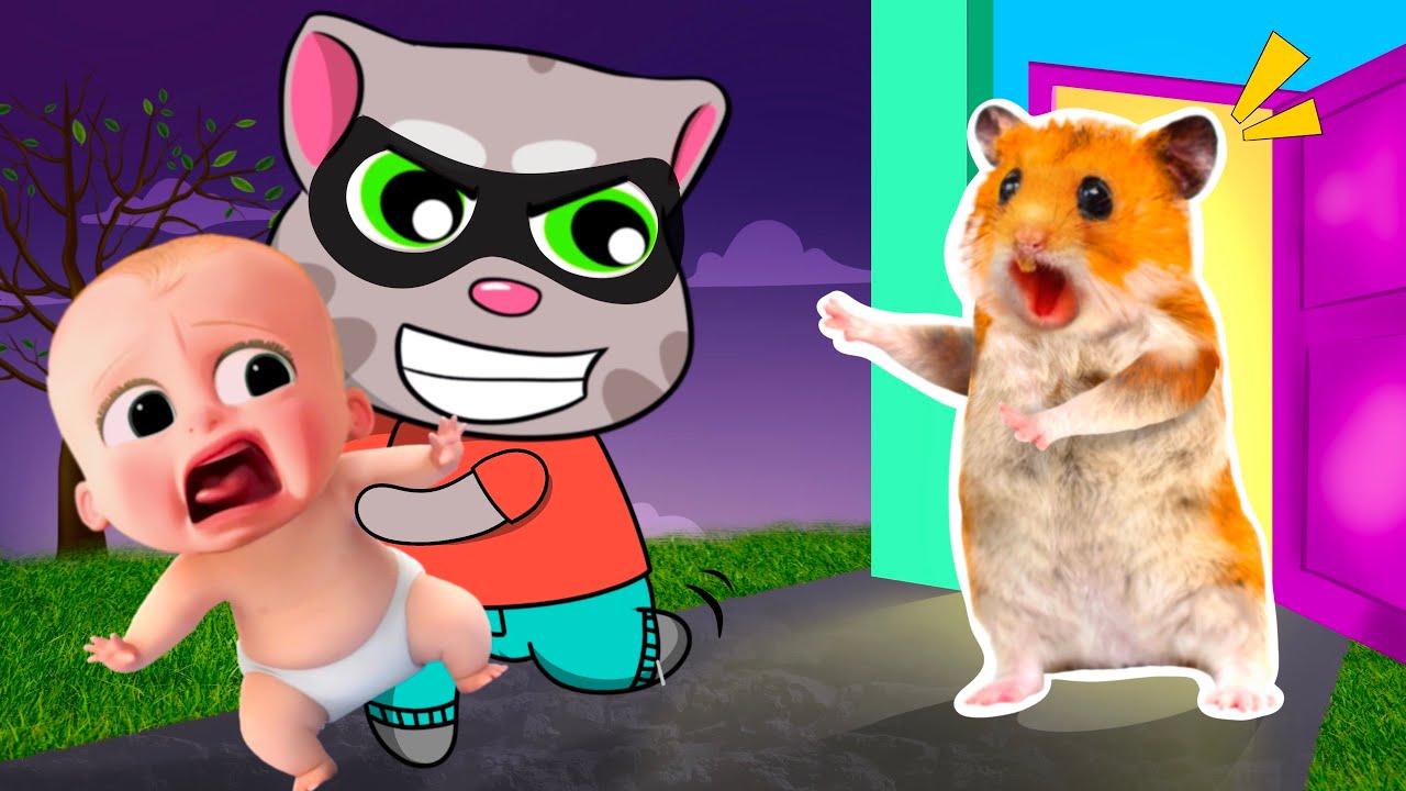 Baby Boss is Missing! Stranger Go Away, Hamster Rescues Baby Boss