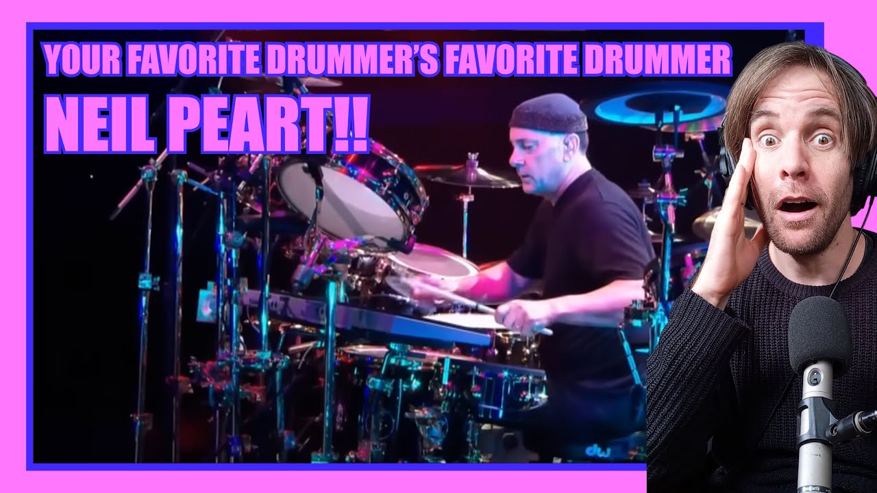 Neil Peart Drum Solo - Rush Live in Frankfurt /// 1ST TIME REACTION