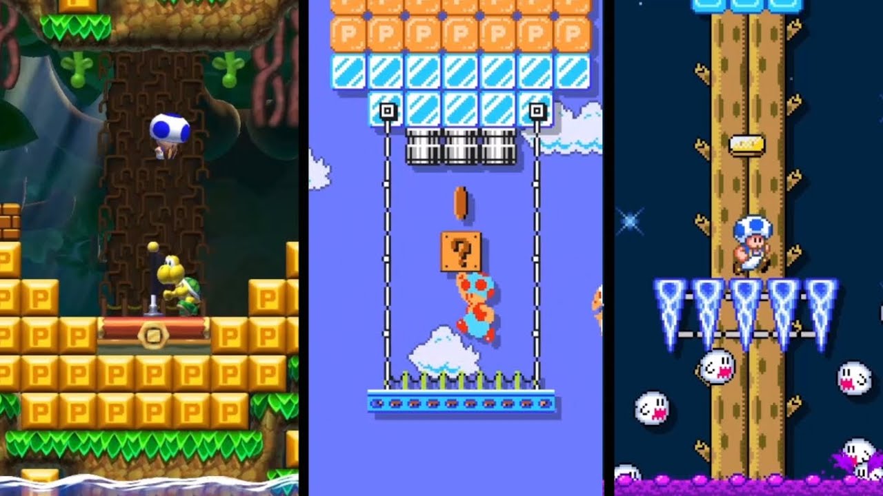 BRAND NEW Custom Themes In Super Mario Maker 2