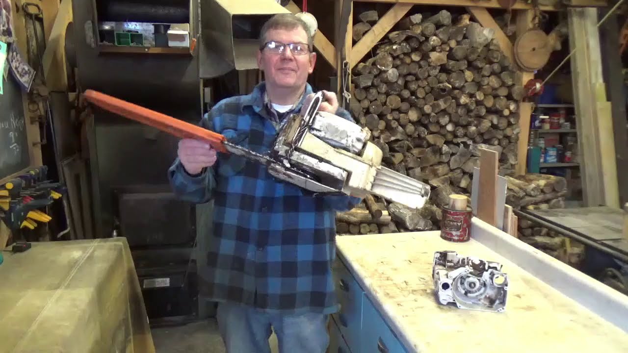 Changing the Crankcase on an 036 Stihl Chainsaw