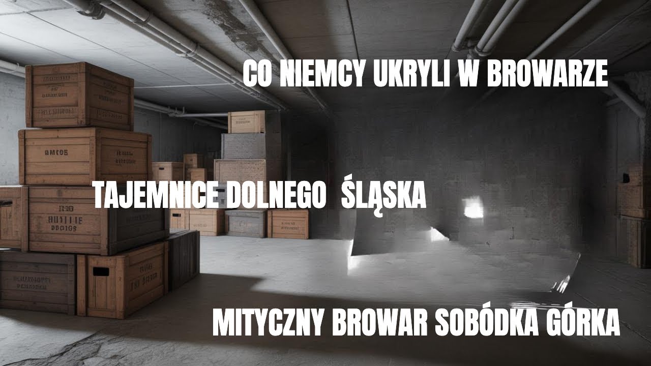 Tajemnicze podziemia browaru w SOBÓTCE-GÓRCE
